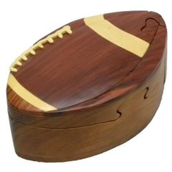 Football Wooden Puzzle Box