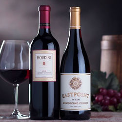 Eastpoint Syrah and Houdini Cabernet Red Wine Duet