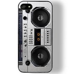 Retro Boombox iPhone 4/4S Case