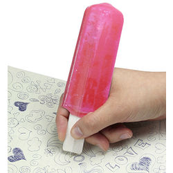 Red Popsicle Bookmark and Pen
