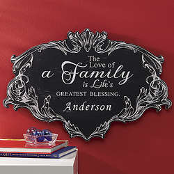 Personalized Family Wall Plaque