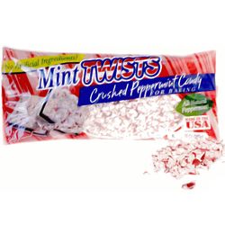 All Natural Mint Twists Crushed Peppermint Candy 10oz ag