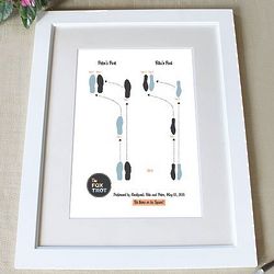 Personalized Dance Steps Signature Frame
