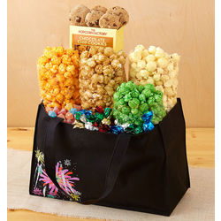 Fireworks Popcorn and Sweets Tote Bag