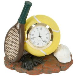 Tennis Racquet and Ball Clock