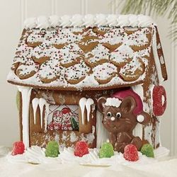 Gingerbread House with Chris Mouse
