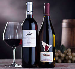Steeplechase Chardonnay and Talaria Grenache Wine Duet