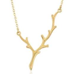 Gold Vermeil Branch Necklace