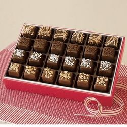 24 Dipped and Decorated Fudge Bites Gift Box