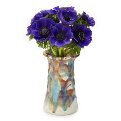 Elegant Stoneware Pottery Bouquet Vase