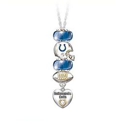 Indianapolis Colts Charm Necklace