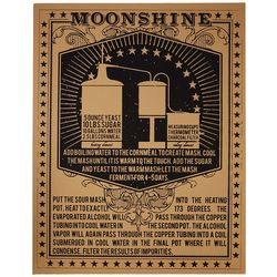 Moonshine Silkscreen Poster