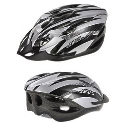 Cyclist's 3-Color Helmet with Visor