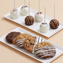 4 Dipped Cookies and 6 Assorted Cake Pops
