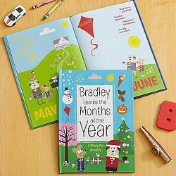Personalized Months of the Year Storybook