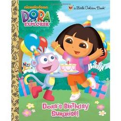 Dora's Birthday Surprise Little Golden Book