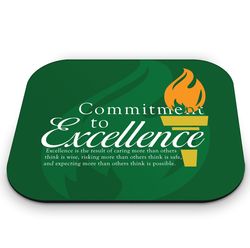 Commitment to Excellence Mouse Pad