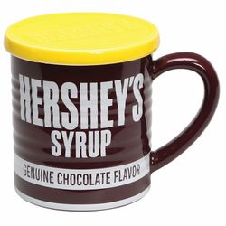 Hershey's Syrup Can Lidded Mug