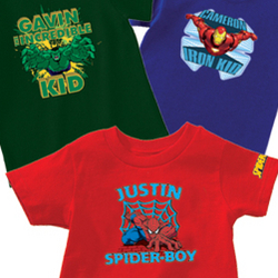 Personalized Superhero Kids T-Shirt