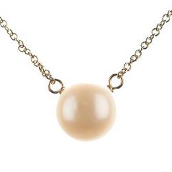 Pearls of Love Gold Dipped Necklace