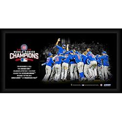 Chicago Cubs World Series Celebration Framed Collage