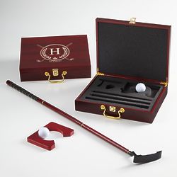 Personalized Executive Golf Putter Gift Set