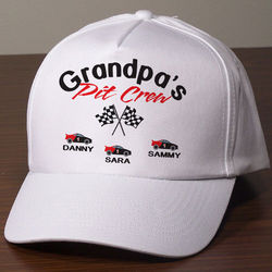 Personalized Pit Crew Hat