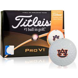Auburn Tigers Pro V1 Golf Balls