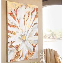 White Flower Canvas Painting