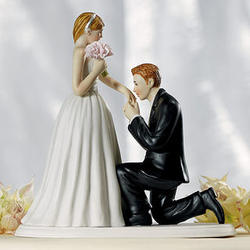 A Cinderella Moment Wedding Cake Topper