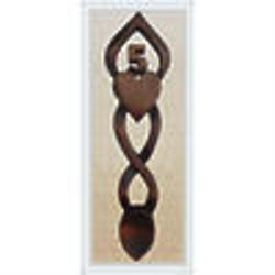 5th Anniversary Carved Celtic Love Spoon