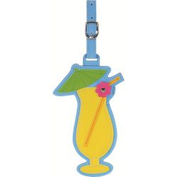 Travel Smart Cocktail Luggage Tag