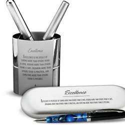 Excellence Chrome Pen and Stand