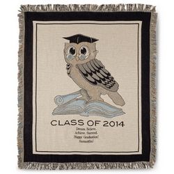 Owl 2014 Graduation Blanket