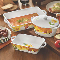 4 Piece Oven to Table Bake & Serve Set