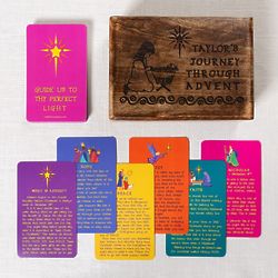 Personalized Advent Card Gift Set for Kids