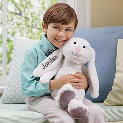 Hop 'N Cuddle Personalized Stuffed Bunny