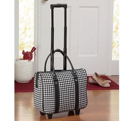 Classic Houndstooth Carry-On