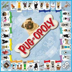 Pug-opoly Board Game