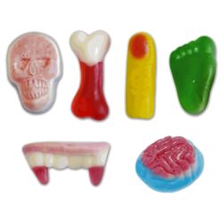 4 Pounds of Missing Body Parts Gummy Candies