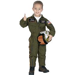 Child Air Force Pilot Costume Suit