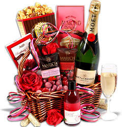 New Year's Sweets Gift Basket