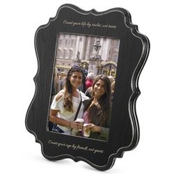 Annabelle 5x7 Black Wood Picture Frame