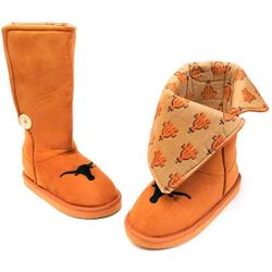 Texas Longhorns Women's Micro Suede Campus Boots