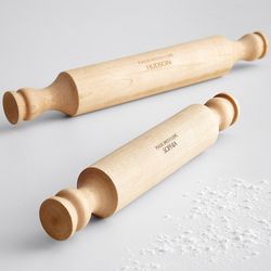 Personalized Classic Wood Rolling Pin
