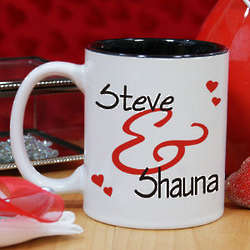 Personalized Couples Romantic Mug