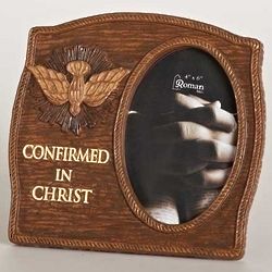 Confirmation Wood Look Photo Frame