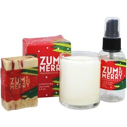 Zum & Be Merry Frankincense & Fir Gift Set