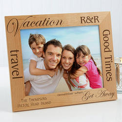 Personalized Vacation 8x10 Picture Frames