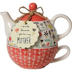 Bloom Mother Teapot and Tea Cup Set